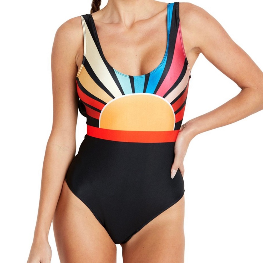 Roller Rainbow One Piece - GOLDSHEEPCLOTHING